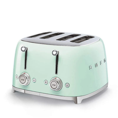 4 Slice Toaster 2000W Extra Wide Slots 6 Browning Levels Black