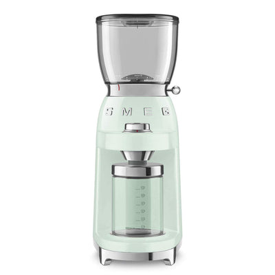 Coffee Grinder 150W 30 Grind Levels Conical Burr Pastel Blue