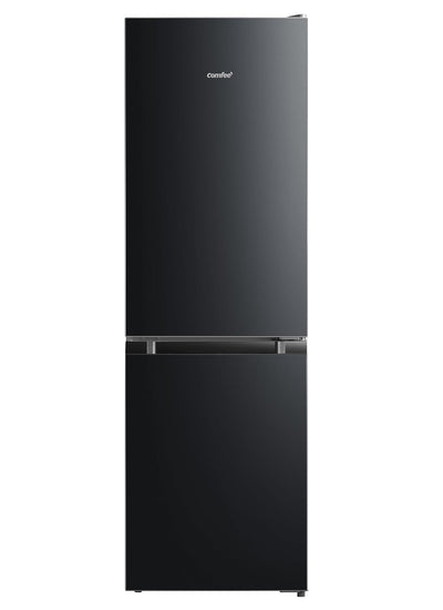Freestanding Fridge Freezer 174L Low Frost Adjustable Thermostat LED Black
