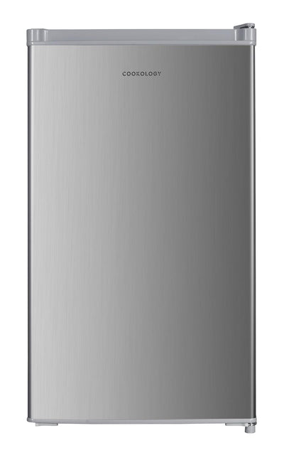 Undercounter Fridge 80L Reversible Door Silver