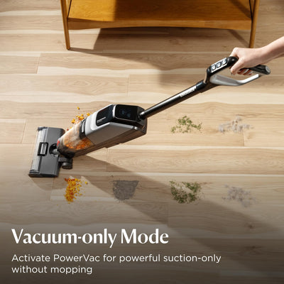Wet Dry Vacuum Cleaner 30 Min Runtime 3 Modes Cordless Black/Grey