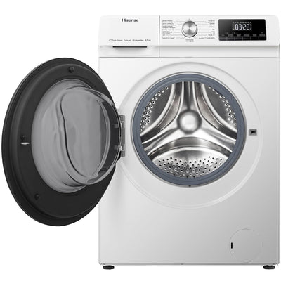 Freestanding Washer Dryer 8Kg Wash 5Kg Dry 1400Rpm Pure Steam White