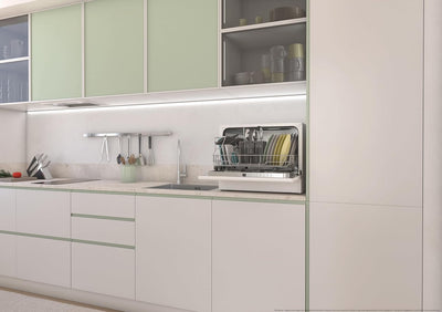 Table Top Dishwasher 6 Place Settings 35 Min Cycle White