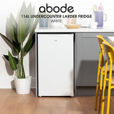 Freestanding Undercounter Fridge 114L 50cm White
