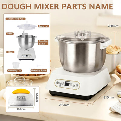 Stand Mixer 7L 1500W Touch Control White