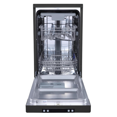 Freestanding Dishwasher 10 Place Settings 60cm Black